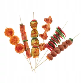    .Dekoratív Barbecue String Modell BBQ Hús Zöldség Modell Combo_10