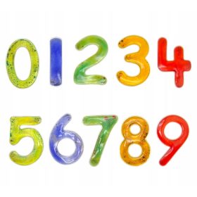    OKTATÓGÉL ÉRZÉKELŐ SZÁMOK LÁGY SZÁMOK KÉSZLETE 0-9 SZÍNES