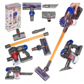    Függőleges porszívó 3 az 1-ben visszahúzás, szívás, hang gyermekeknek + akkumulátor