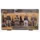 Figurakészlet katona modell SPECIAL UNIT 10cm mozgatható elemek. 4 db