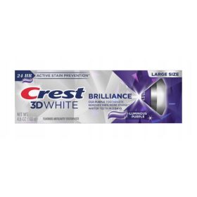    CREST 3D WHITE Brilliance Luminous Purple 130 grammos fogkrém