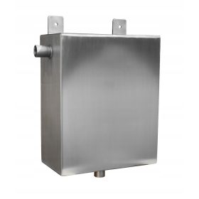    Központi fűtés tágulási tartály, rozsdamentes acél, 8 liter