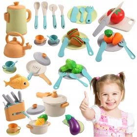    BEÁLLÍTÁSOK EDÉNYEK KETTLE SÜTŐ FŰRÉSZES KÉS KANÁL TARTOZÉKOK 49 EL