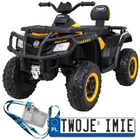    Quad gyerekjármű XT-SPEED 4x80W 24/7Ah Bluetooth Yellow S615