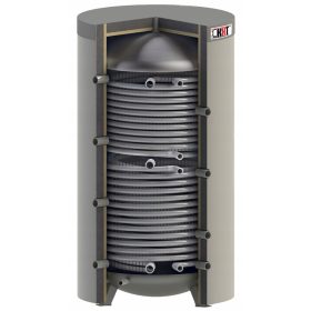    Hőpuffer két tekercses 500L Puffer két tekercses 500L 1,2+1,8m2