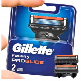    Gillette Fusion 5 Proglide pengék patronok kések x 2 db eredeti éles