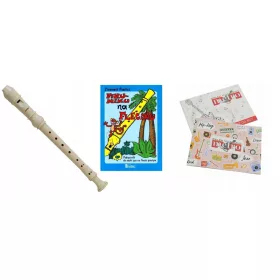    HOHNER 9318 RENESZÁNSZ RECORDER + ÚTMUTATÓ / KÉZIKÖNYV + INGYENES