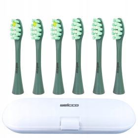    6x Tippek OCLEAN X Pro Air 2 Endurance PW09 zöld cseréhez tokkal