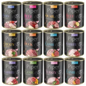    PIPER DOLINA NOTECI nedves kutyaeledel, ízkeverék, 12 x 800g