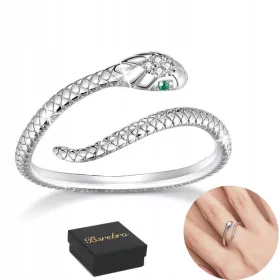    925 ezüst gyűrű ezüst gyűrűk állítható ezüst kígyó