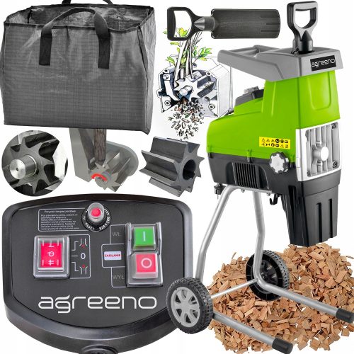  ELEKTROMOS KERTI APRÍTÓ 3500W 44MM 60L