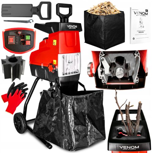  ELEKTROMOS APRÓASZTALÓ ÁGAPRÍTÓ MARÓ 3800W KOSÁR 60l XXL