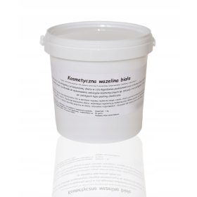    Fehér kozmetikai vazelin, adalékanyag nélkül, 1kg TANÚSÍTVÁNY