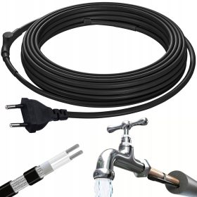    FŰTÉSKÁBEL önszabályozó fűtőkábel DUGÓVAL 3-10°C 230V 125W 5m