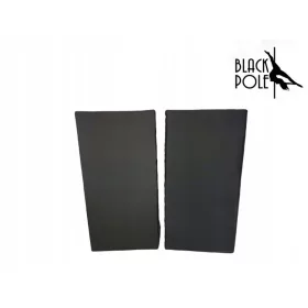  Black Pole tornamatrac, fekete, 120 cm x 120 cm