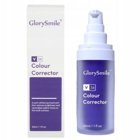    Whitening Toothpaste V34 Color Corrector 30ml Glory Smile Purple