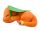  Charmander POKEMON GO MASCOT LARGE plüssjáték, 27 cm, levél alatt alszik