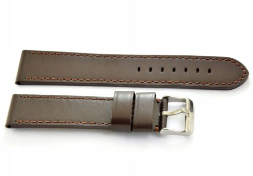 HOSSZÚ ELEGÁNS ÓRASZÍJ 22mm, BŐR.