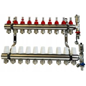  ELosztó PADLÓFŰTÉSHEZ, 10 KÖRŰ SZEKCIÓS