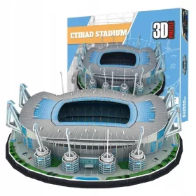    3D REJTVÉNY ETIHAD MANCHESTER PREMIER LIGA LABDARÚGÁSSTADION 119 ELEMES