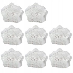  50 db. ESKÜVŐI AJÁNDÉKDOBOZOK ÜREGES PAPÍRVAL