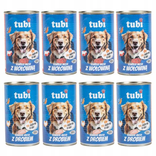  NEDVES KUTYATELEL BAROMFIHÚSSZAL SZÓZÁSBAN, KONZER, 1250g, BAROMFIHÚS, TUBI