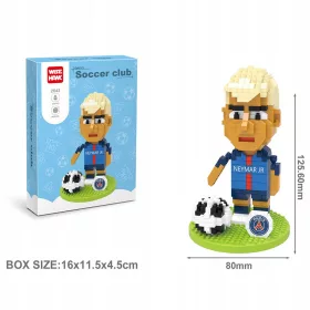    Football Superstar Neymar.JR Football Building Blocks Series 376 db.
