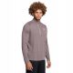  Under Armour UA Tech Textured 1/2 Zip férfi edzés hosszú ujjú - barna