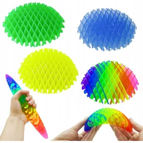    Fidget Worm antistressz játék Morfotikus féreg 4 db játékból álló készlet