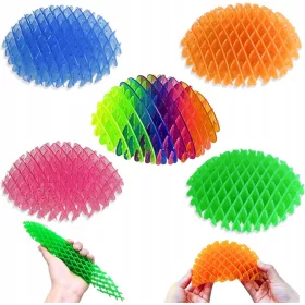    Fidget Worm antistressz játék Morfotikus féreg 5 db játékból álló készlet