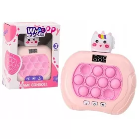  Pop-It Wac A Mole Játék Unicorn Lights Sounds Pink