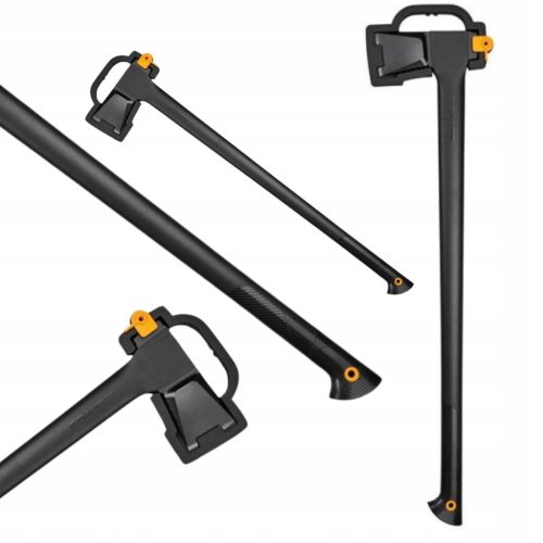  FISKARS A26 Solid XL Hasító fejsze pengevédővel, fekete