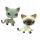  2 DB LPS RÖVIDSZŐRŰ MACSKABABÁK LITTLEST PET SHOP KITTY