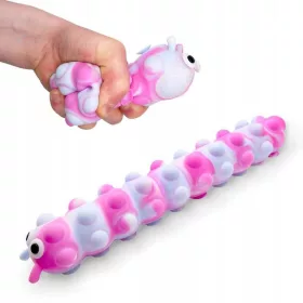    ÉRZÉKELŐ ANTISTRESS ELLENI játék gyerekeknek Világító hernyó Cool