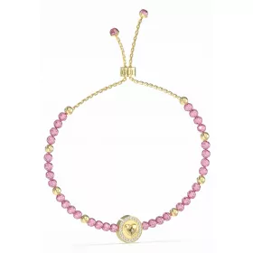    Guess Women's Arm Party Heart karkötő, rózsaszín, kristályok, acél, S-es méret