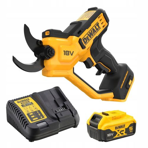  DeWalt DCMPP568P1 akkumulátoros 38 mm-es metszőolló 18V 5Ah akkumulátorral