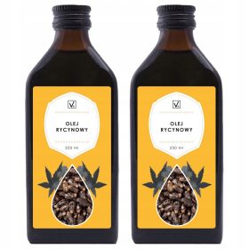    RICINUSOLAJ 500 ml INDIA ÜVEG készlet - finomítatlan, hidegen sajtolt