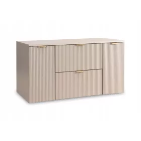    Willy 120 cm-es kasmír / dió mosdószekrény hornyolt előlappal