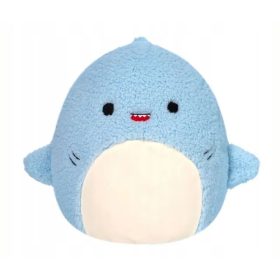    Squishmallows FUZZAMALLOWS Szőrös kabalája Davie Shark 30 cm