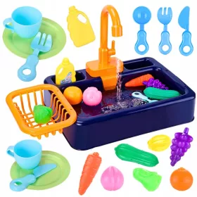    MOSOGATÓ GYERMEKEKNEK EDÉNYEK MOSÁSÁRA, JÁTÉK, FUTÓ FUNKCIÓ