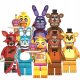  8 FNAF FUNTIME FOX FIGURINES BONNIE FREDDY JÁTÉK CHICA Öt éjszaka a Freddy's-ben