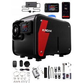    OLAJFŰTÉS 8KW PARKOLÓ FŰTÉS LEVEZŐ 230V 12/24V BLUETOOTH