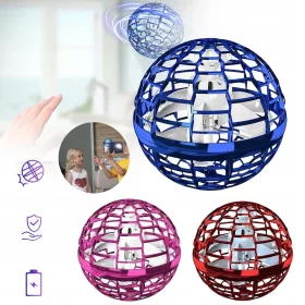    KÉZI VEZETÉSŰ MINI DRONE 360°-ban FORGATHATÓ LED-EKKEL GYERMEKEKNEK