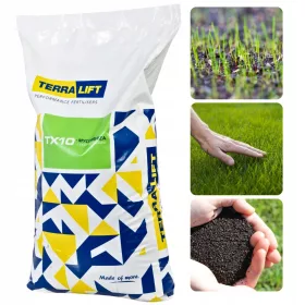    TERRALIFT TX10 SZERVES GYEP FŰ MŰTRÁGYA 2KG MYCORRHIZA TENGERI ALGA