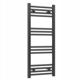    Gamma 328 W-os vizes fürdőszobai radiátor 400 x 1000 mm fekete