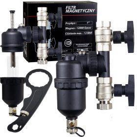    MÁGNESES SZŰRŐ, SZENNYEZÉSLESZÁVÍTÓ, 1" DN25 FÚVÓ, A LEGERŐSebb