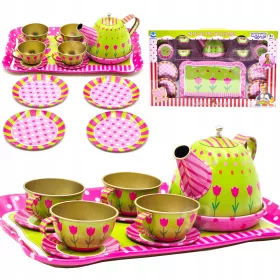  TEA SZOLGÁLTATÁS SZETT, KÁVÉSCSÉSZÉS WOOPIE