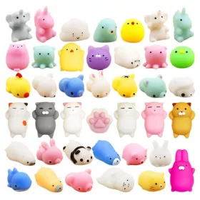    28 db-os SMOOTH ANTI-STRESS mochi squishy játék fidget squishy készlet