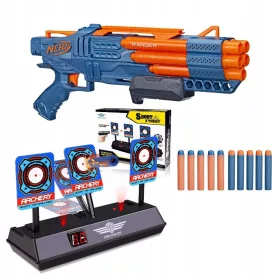    SHOTGUN NERF ELITE 2.0 RANGER SET plusz ELECTRONIC SHIELD 3 TARGET