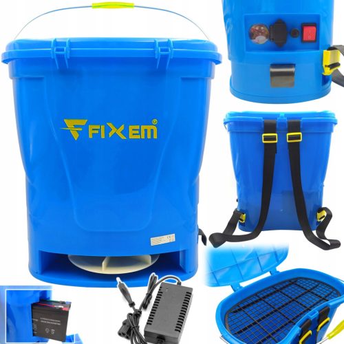  FIXEM 20 l-es 600 cm-es akkumulátoros vetőgép